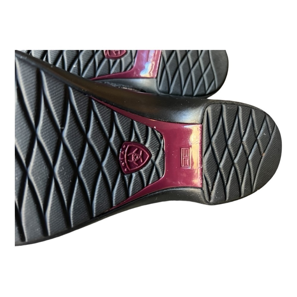 Ariat Santa Cruz Black Leather Clogs/ Slip-Ons Woman’s Size 7C Style 93801W - Picture 7 of 9